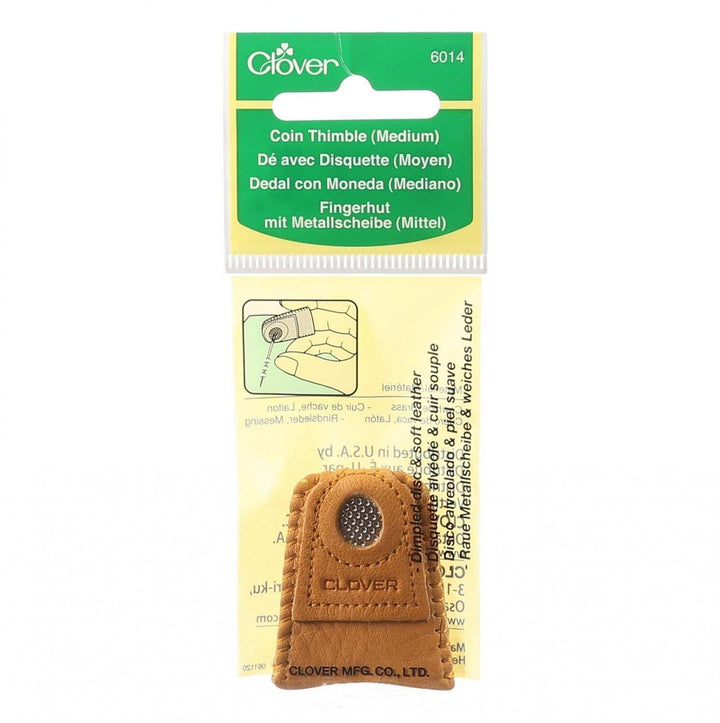Thimble - Leather Coin - Medium