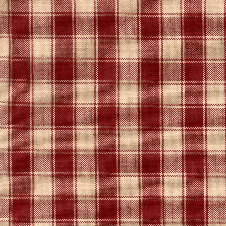 Tea Towel - House Check - Red/Teadye  737-34