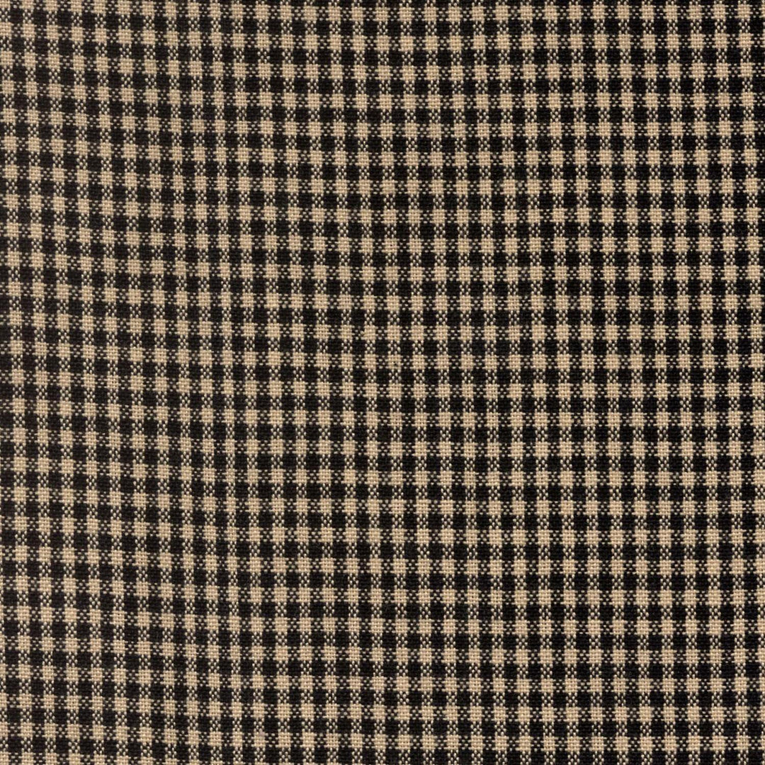 Tea Towel - Mini Check Black/Teadye