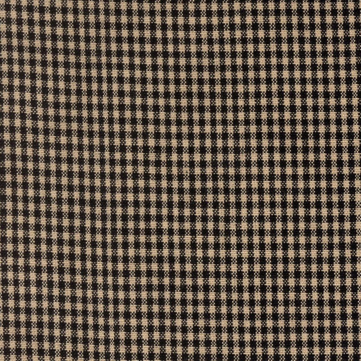 Tea Towel - Mini Check Black/Teadye