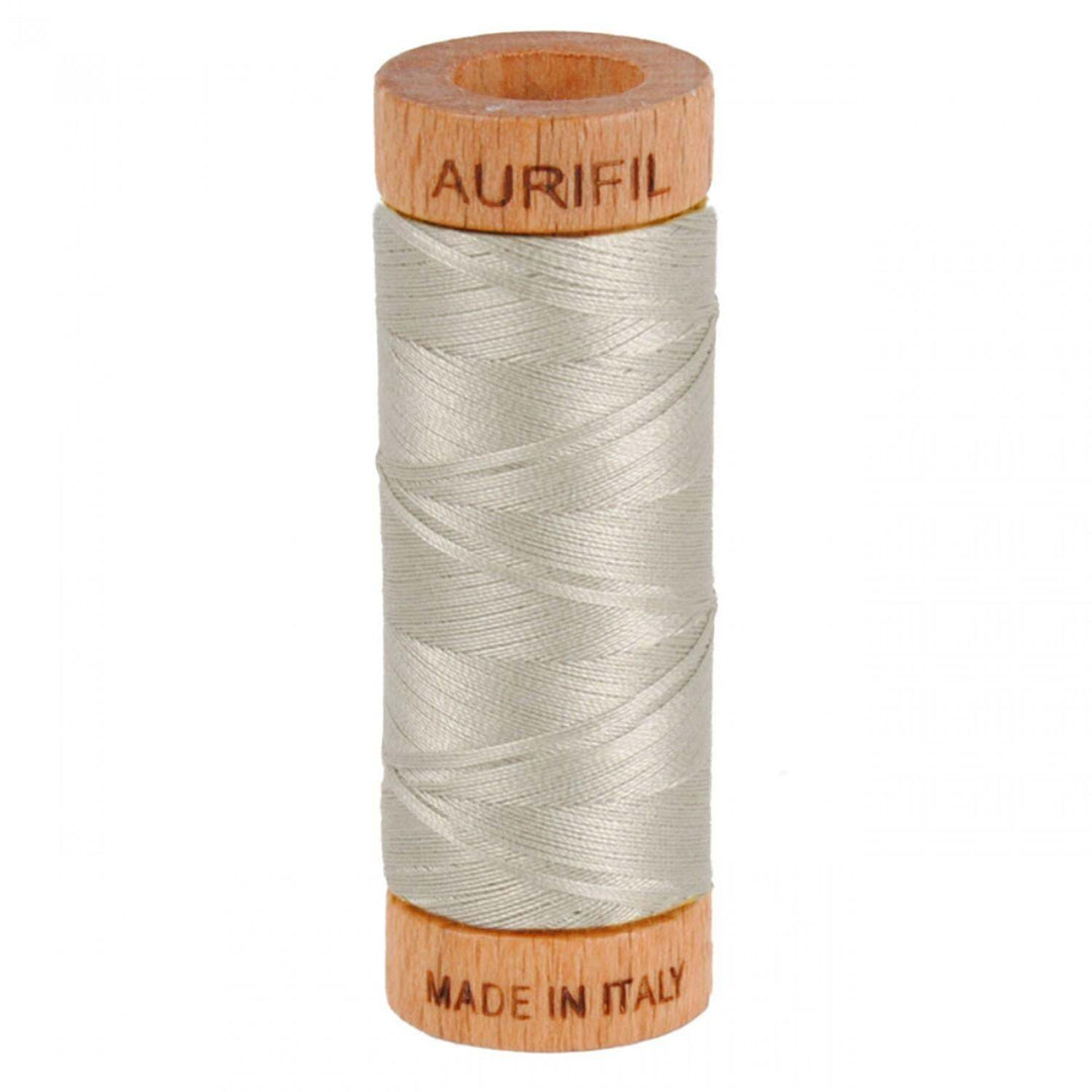 Aurifil 80wt - 5021 Light Grey 300yds