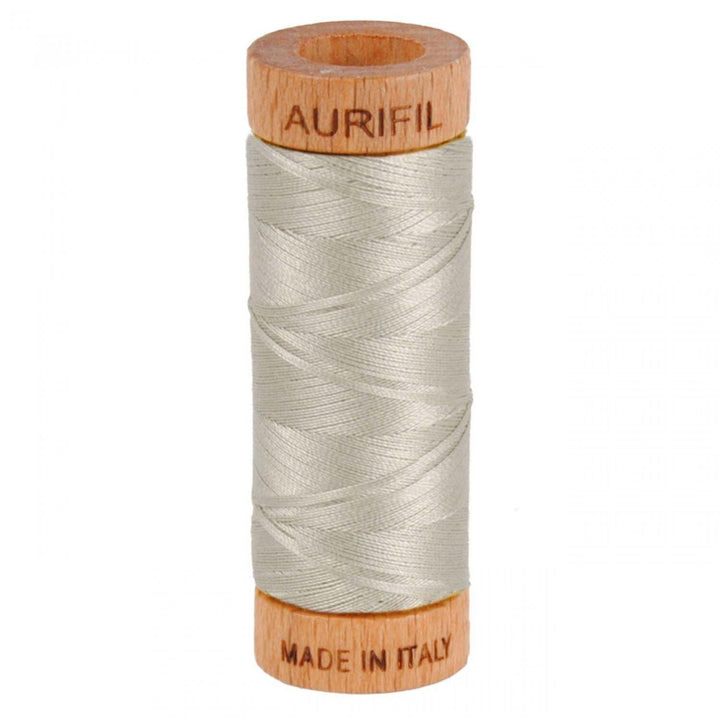 Aurifil 80wt - 5021 Light Grey 300yds
