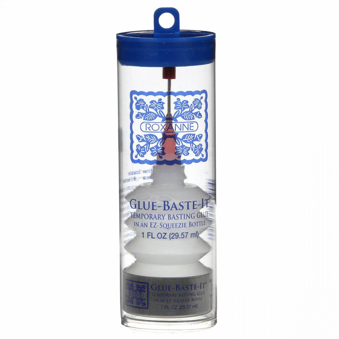 Colonial Needle - Roxanne Glue - Baste It 1oz EZ Squeezie Bottle
