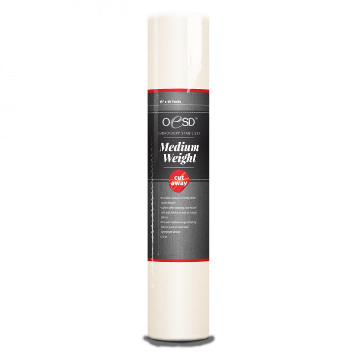 Stabilizer - OESD CutAway - Medium Weight 2.0oz 15" x 10yds