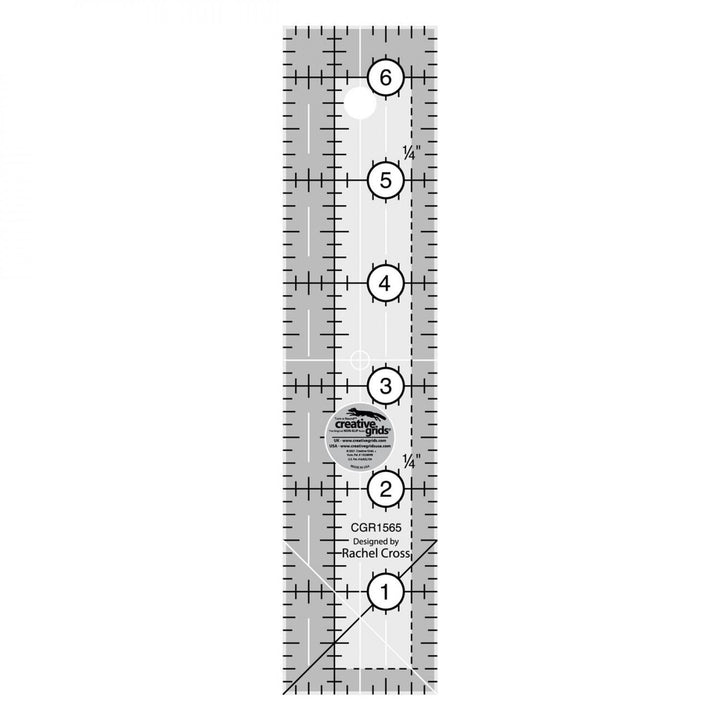Ruler - Creative Grid - 1-1/2in x 6-1/2in