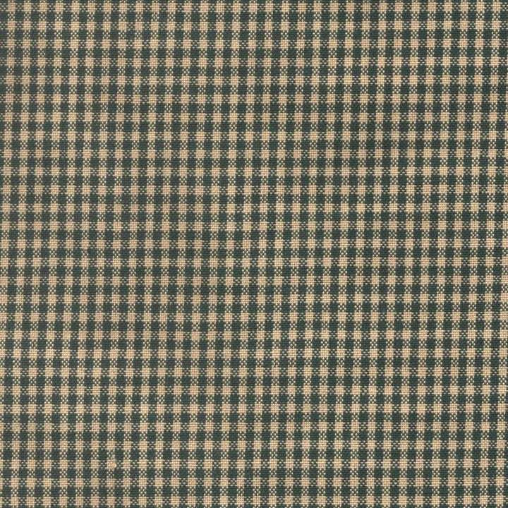 Tea Towel - Mini Check - Green/Teadye