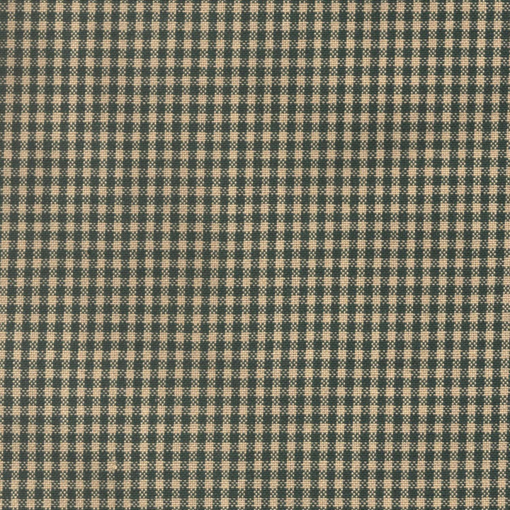 Tea Towel - Mini Check - Green/Teadye