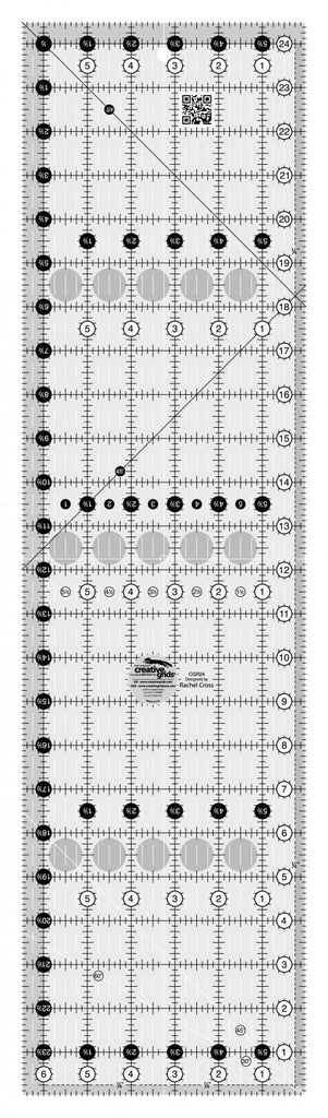 Creative Grids Quilt Ruler 3.5 Inch by 3.5 Inch Square