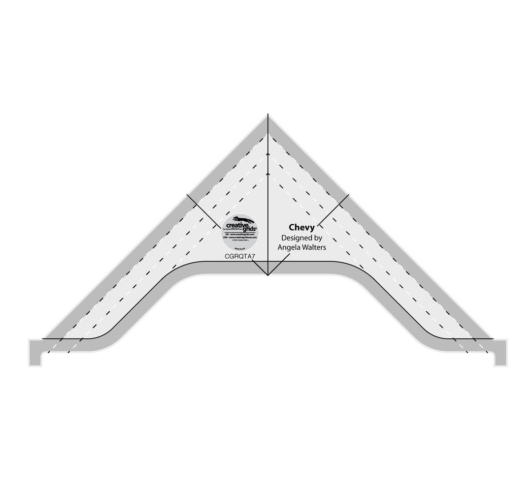 Longarm Ruler - Creative Grid - Chevy