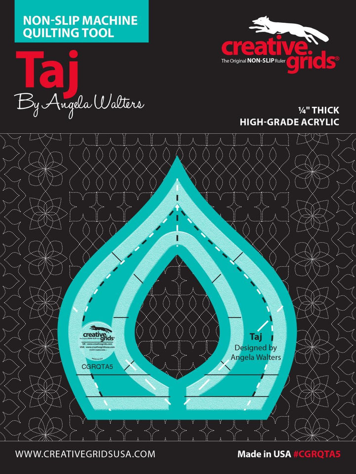 Longarm Ruler - Creative Grid - Taj