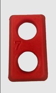 3D - Knob Bras - 7 Series - BERNINA - RED