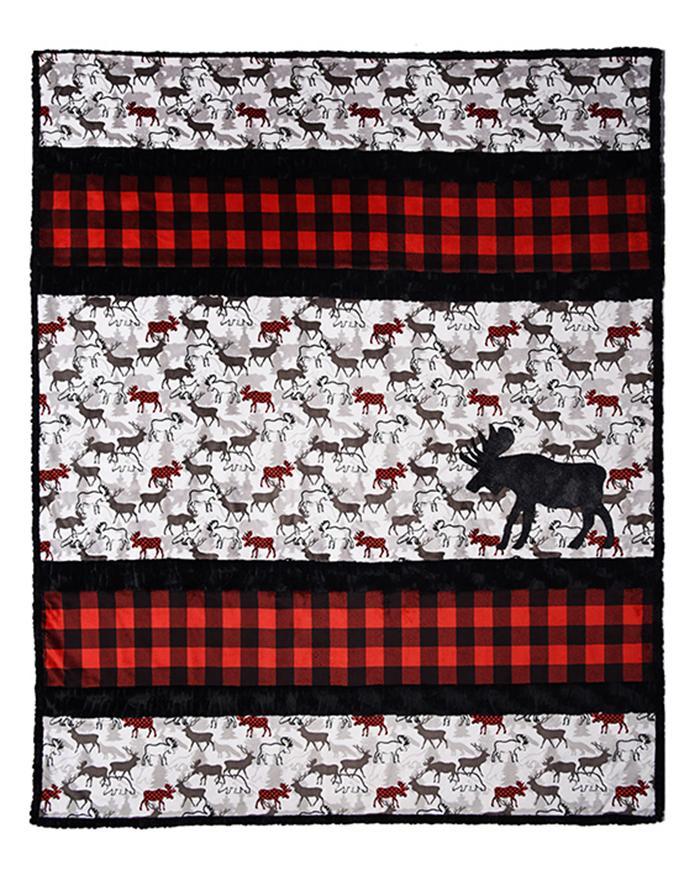 KIT - Cuddle A Moose D 58"x68"