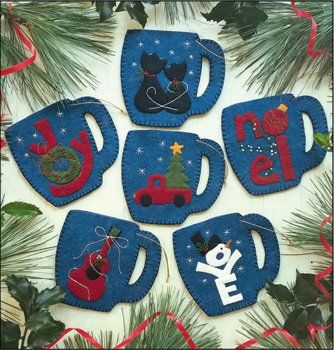 Kit - Rachel of Greenfield - Merry Mugs Ornament Kit