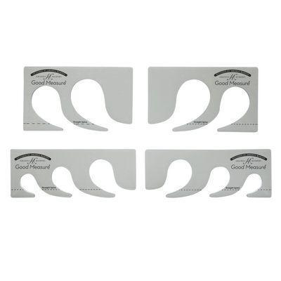 High Shank Ruler - Amanda Murphy - Good Measure - Every Feather Set of 4