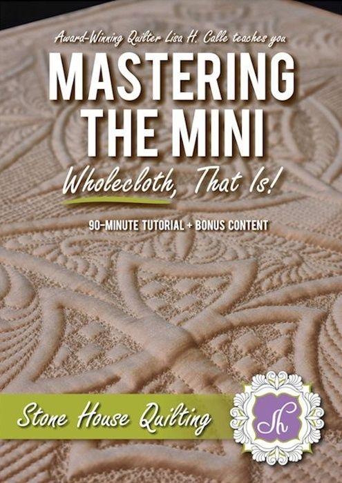 Longarm - Bernina - Stone House Quilting - Mastering the Mini