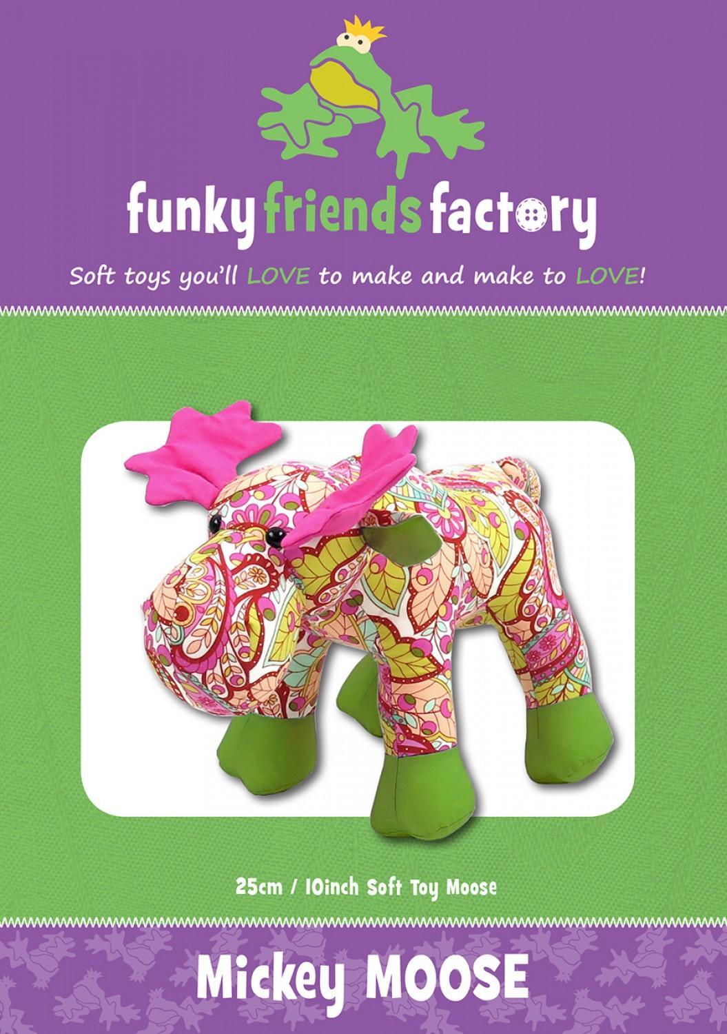 Pattern - Funky Friends Factory - Mickey Moose