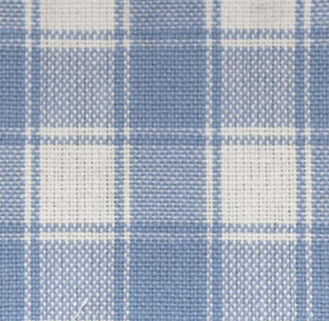 Tea Towel - Housecheck - Light Blue/White