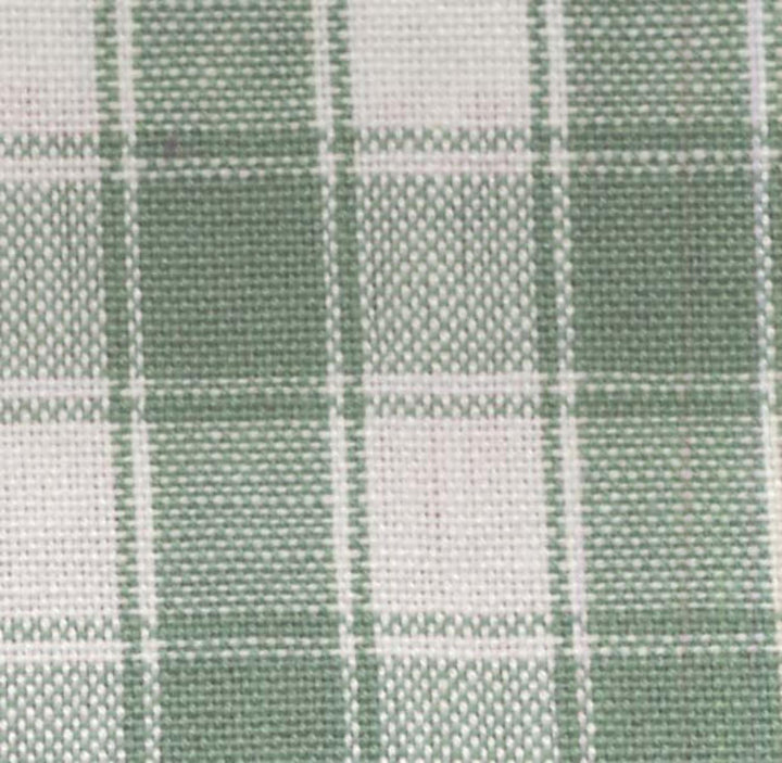 Tea Towel - Housecheck - Light Green/White