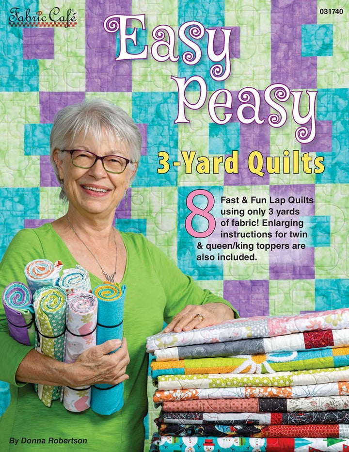 Book - Fabric Cafe - Easy Peasy 3 yard Quilts