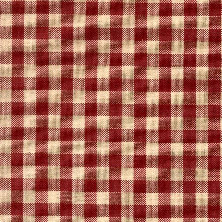 Tea Towel - Small Check - Red/Teadye 803-RED
