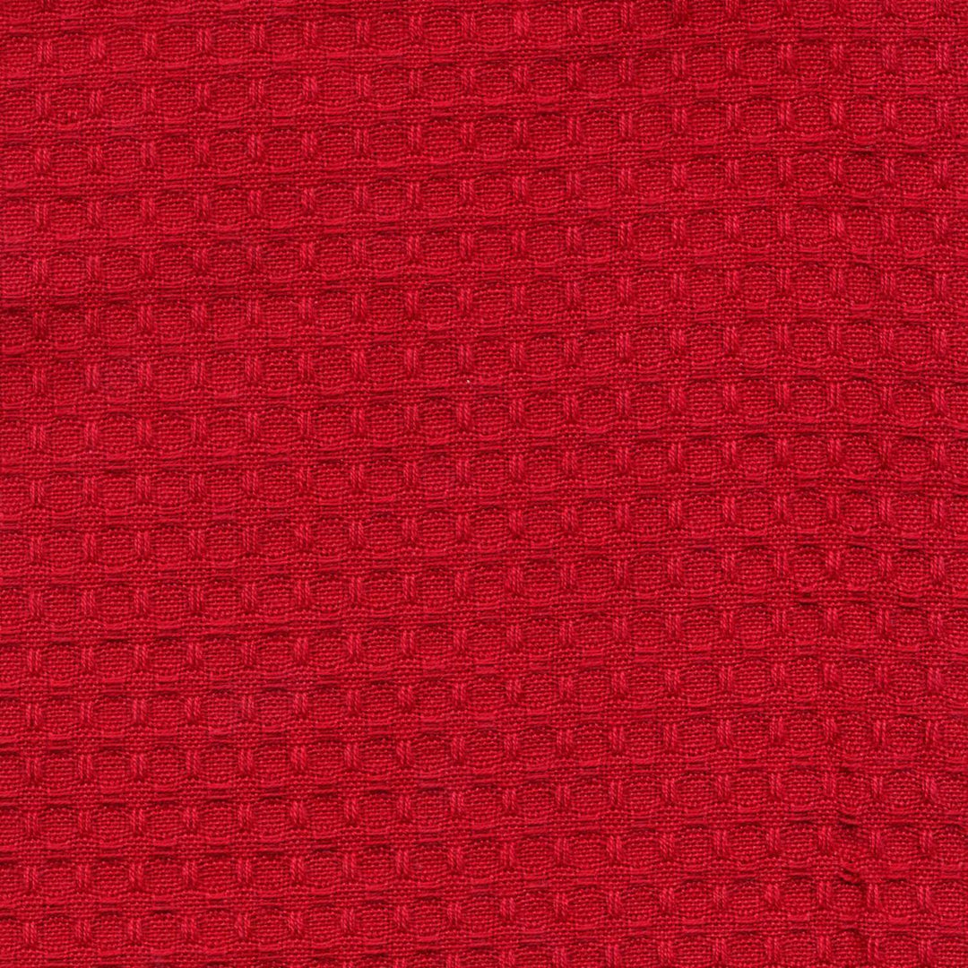 Tea Towel - Waffle Weave - Cranberry