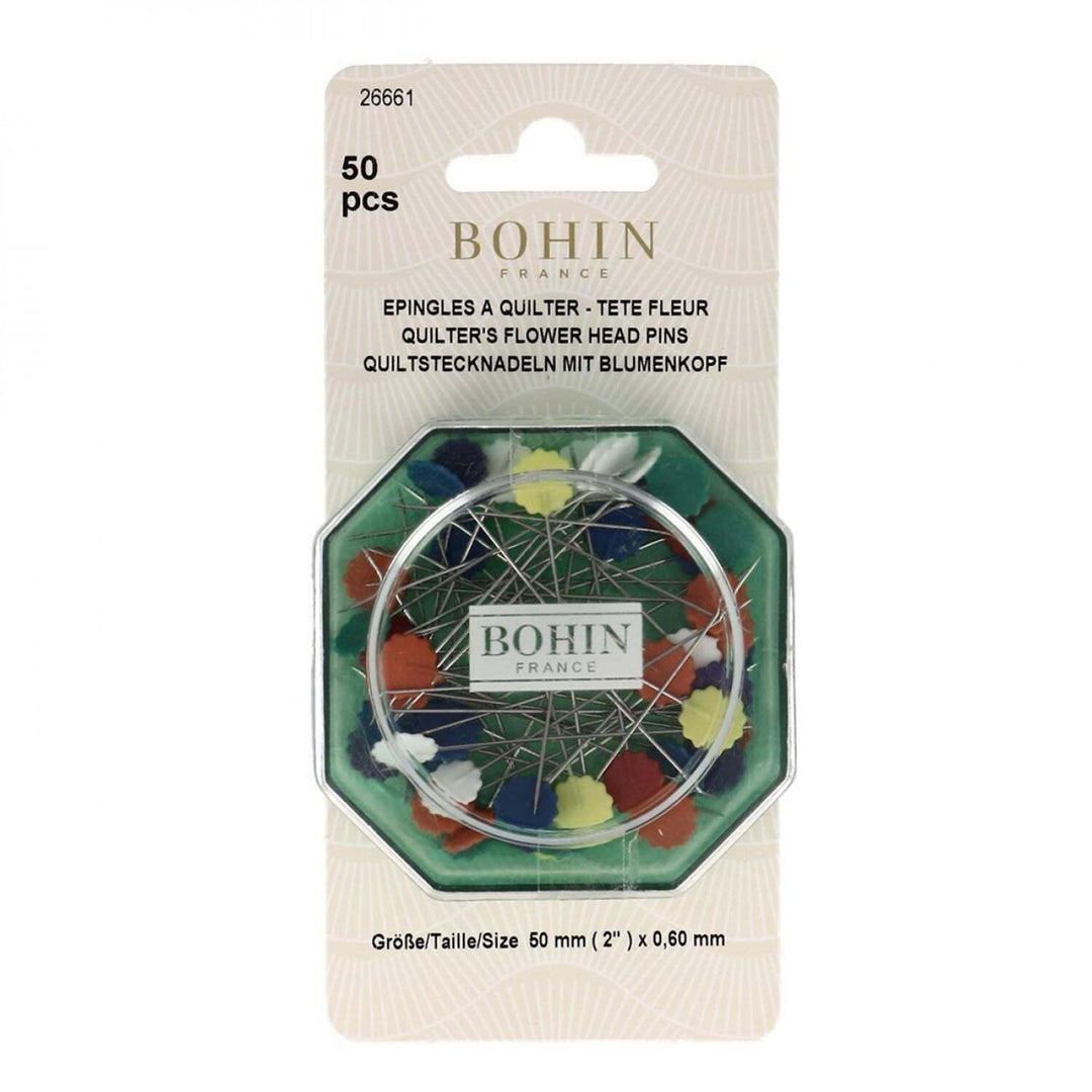 Bohin - Flower Head Pins Size 32 - 50ct
