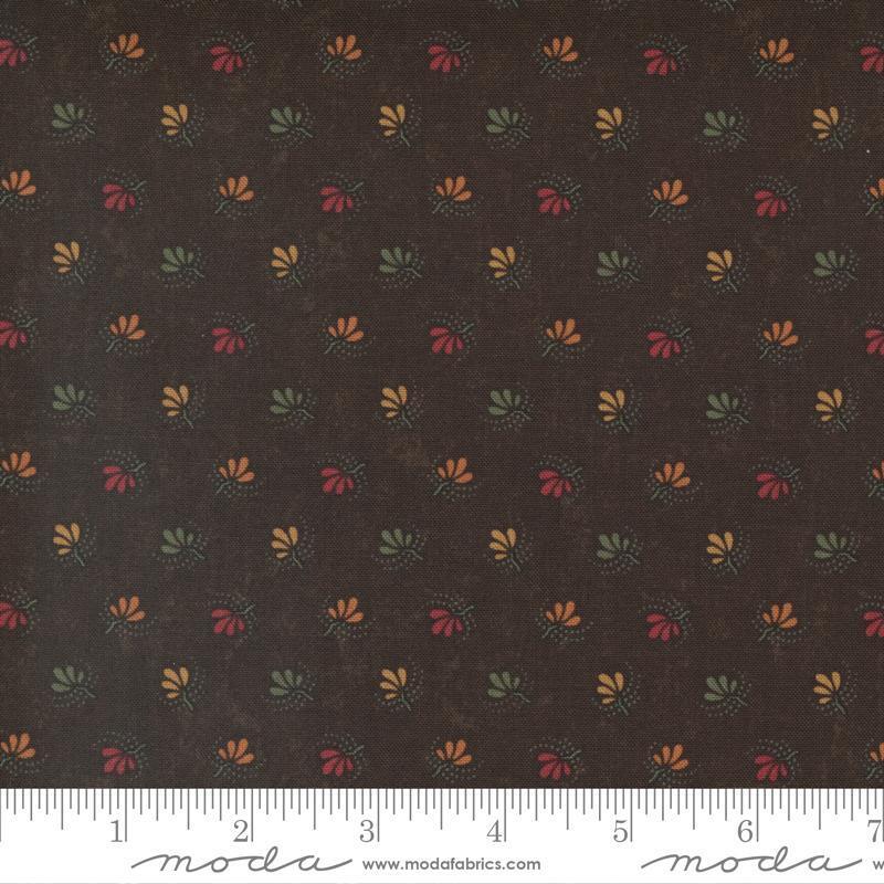 Moda - Kansas Troubles - Maple Hill - Brown Fall Leaves
