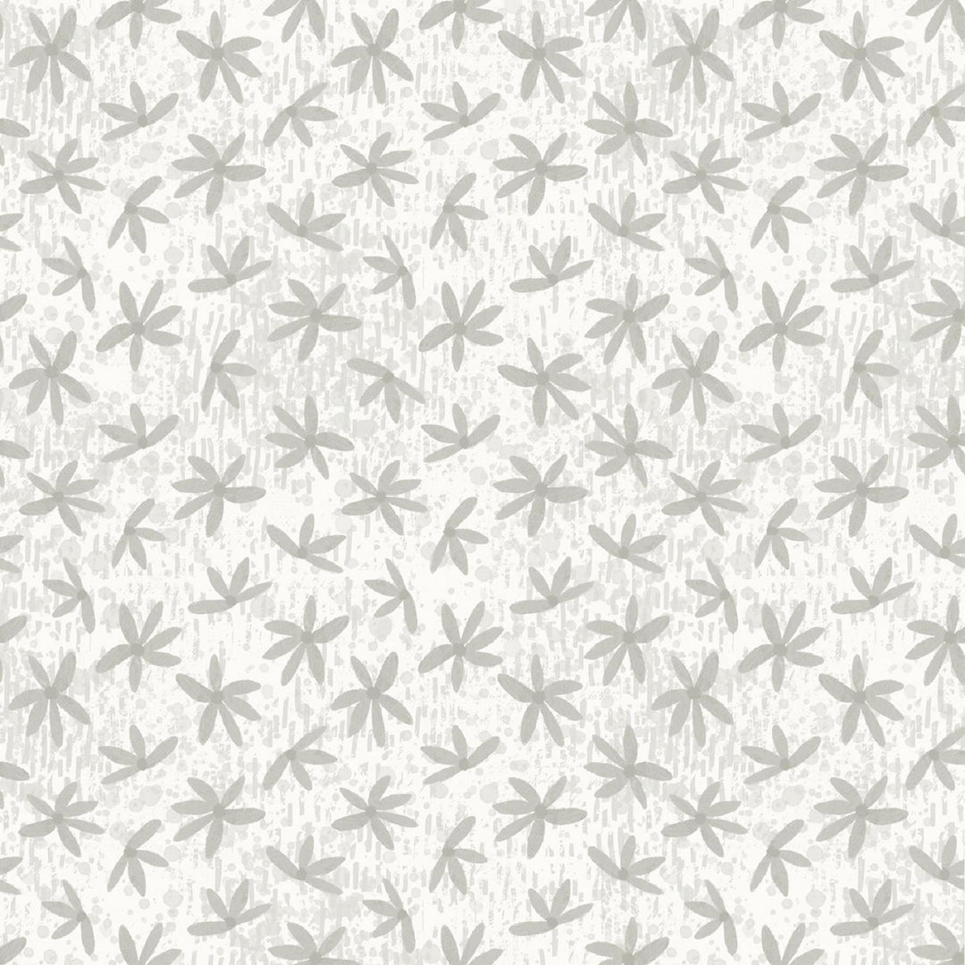 P&B Textiles - Deane Beesley - Forest Family - Grey Daisy