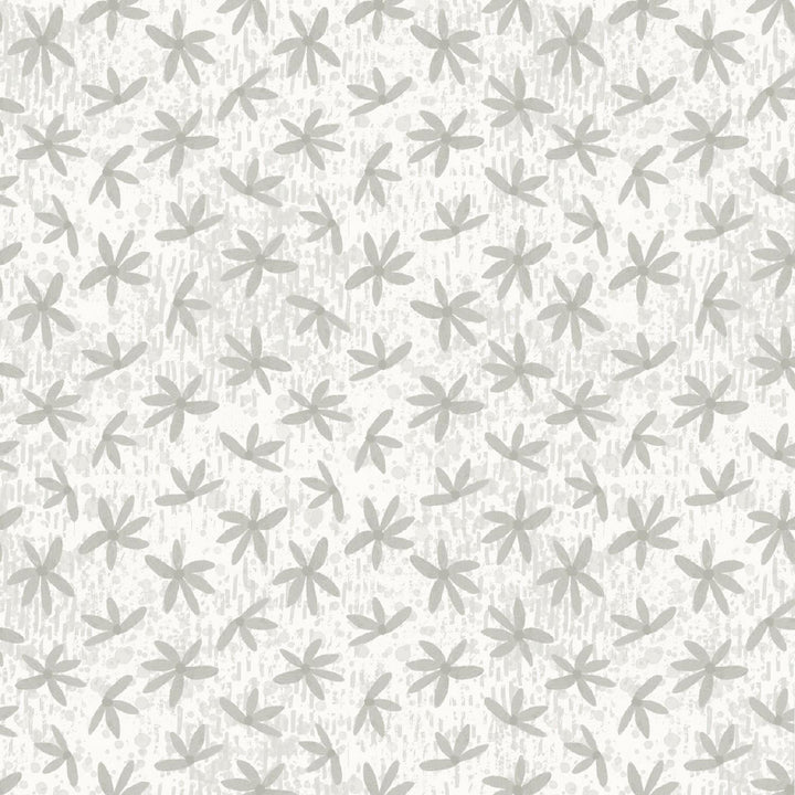 P&B Textiles - Deane Beesley - Forest Family - Grey Daisy