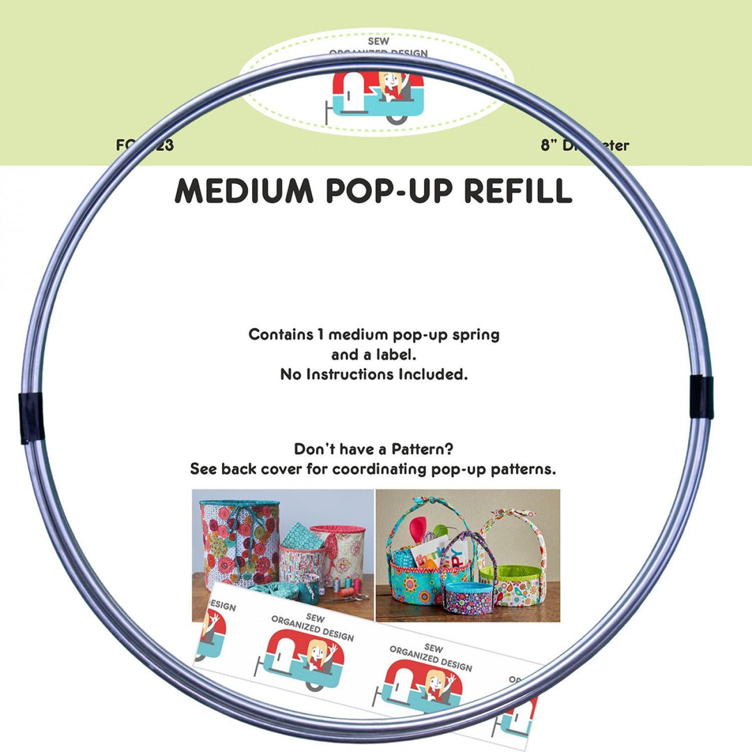 Pop up Refill - Sew Organized - Medium 8"