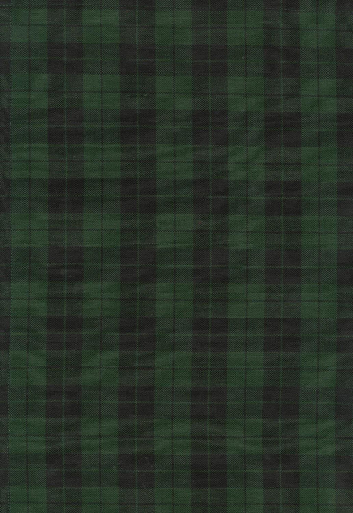 Tea Towel - Plaid - Green and Black