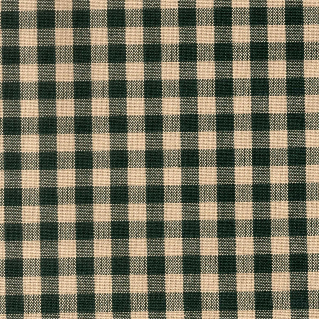 Tea Towel - Small Check Green and Teadye