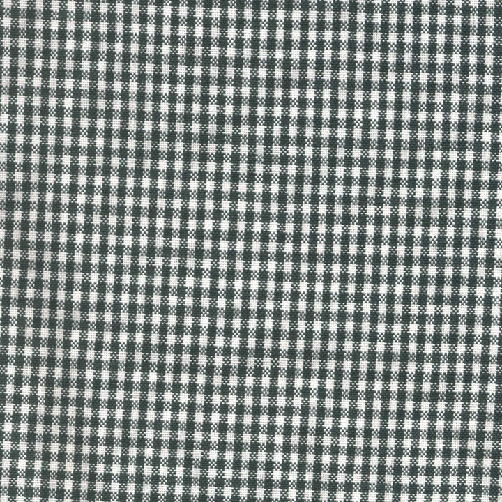 Tea Towel - Mini Check - Green and White
