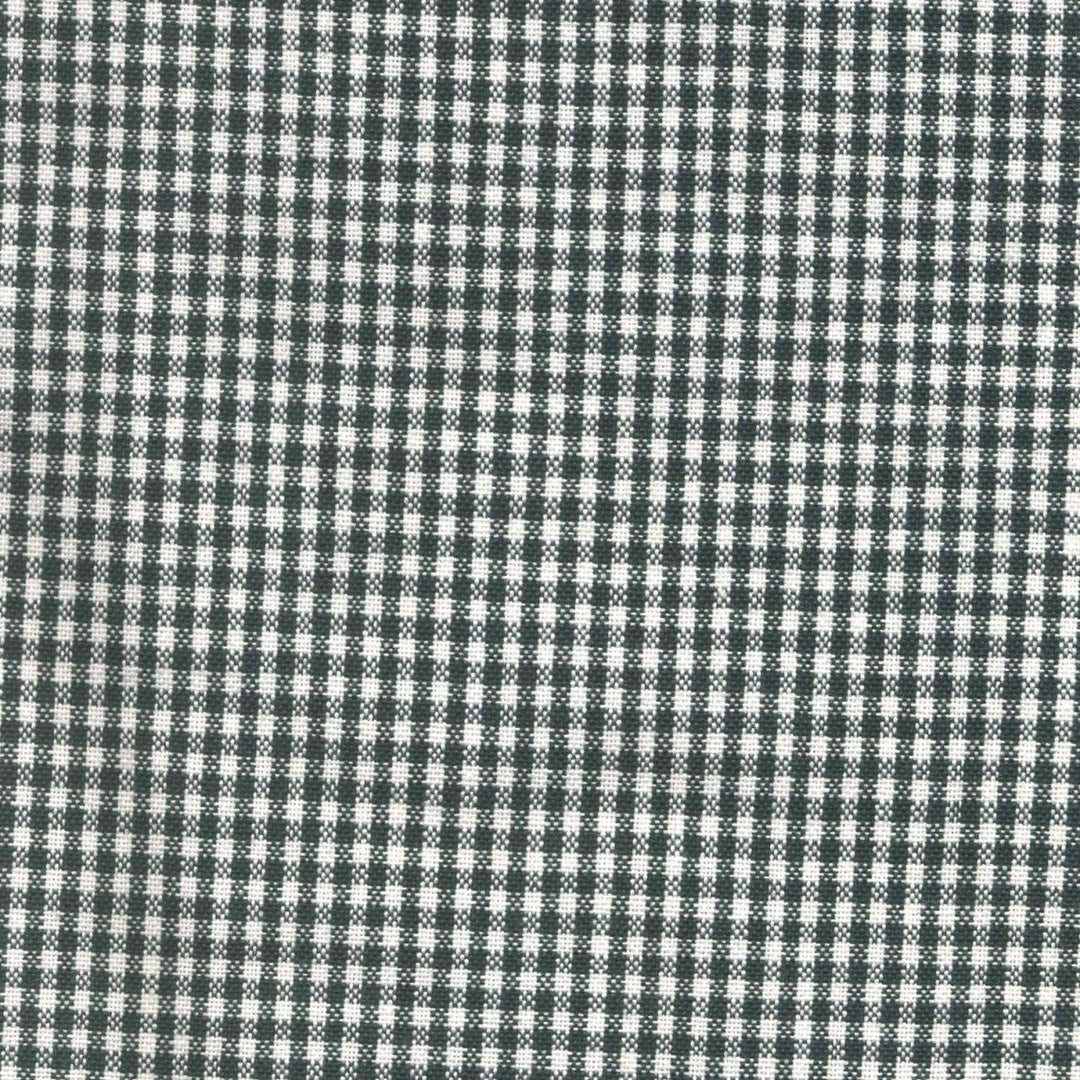 Tea Towel - Mini Check - Green and White