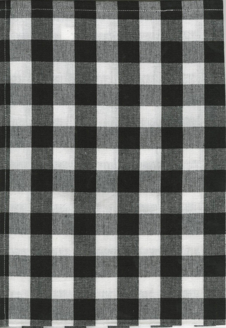 Tea Towel - Buffalo Check - Black & White