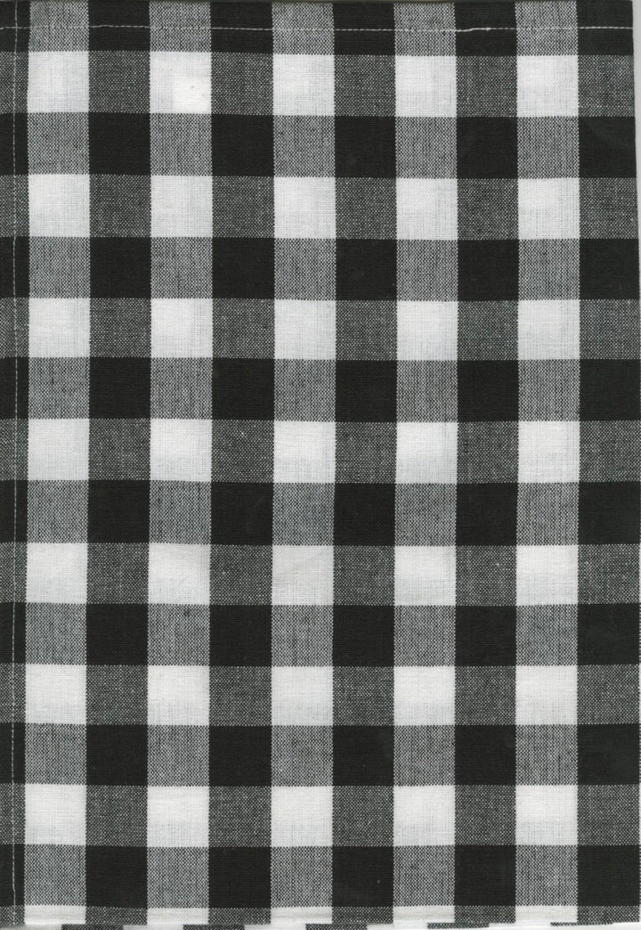 Tea Towel - Buffalo Check - Black & White