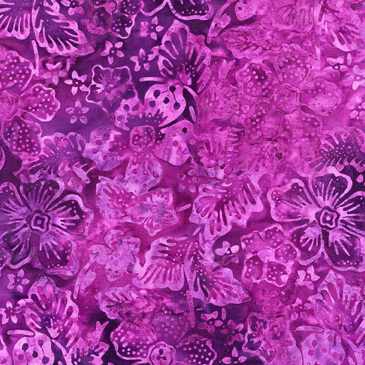 Timeless Treasures - Batik - Purple - Tonga Arabella - B1778