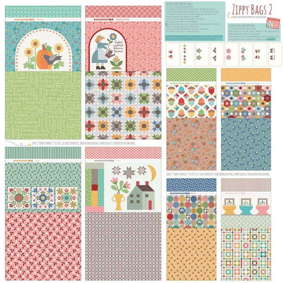 Panel - Calico - Zippy Bag 2 - 55"x55"