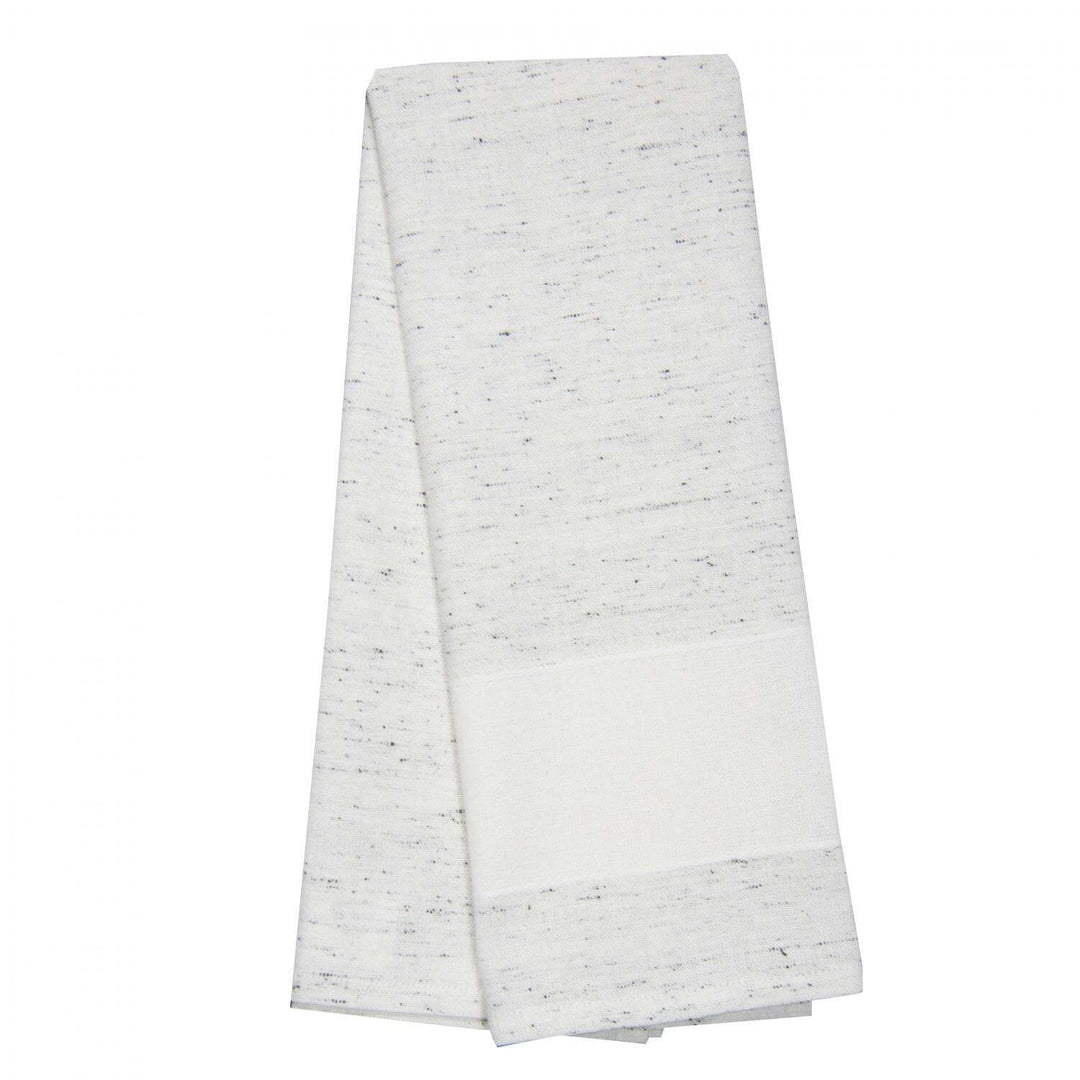 Tea Towel - Fleck White/Black