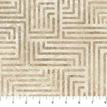 Northcott - Stonehenge Retro Vibes - Circuit Board Beige