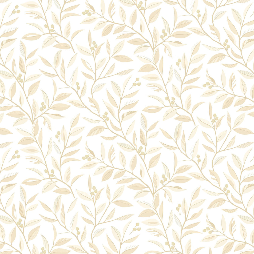 Henry Glass - WIDEBACK - Divine Vines Cream 118"