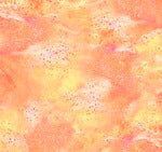 Quilting Treasures - Surge Torrents Orange Swirl