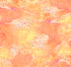 Quilting Treasures - Surge Torrents Orange Swirl