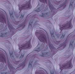 Quilting Treasures - Surge LAVA Purple Swirl