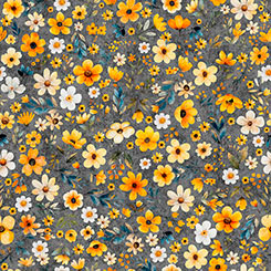 Quilting Treasures - BUZZ, BUZZ, BUZZ - FLORAL