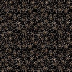 Quilting Treasures - WitchyPoo - Spider Webs