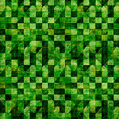 Quilting Treasures - A Haunting We Will Go - Checkerboard Geo
