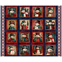 Quilting Treasures - All American Snowman -  Picture Patches