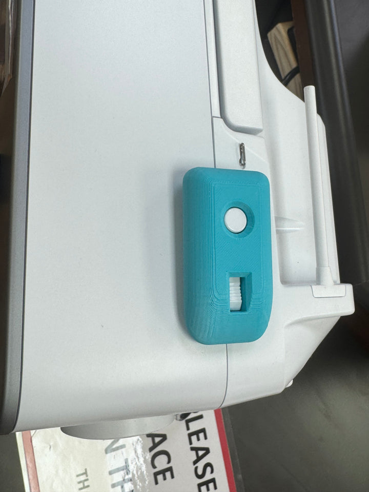 3D - Bobbin Winder Protector for new Bernina 4, 5 and 7 - TEAL