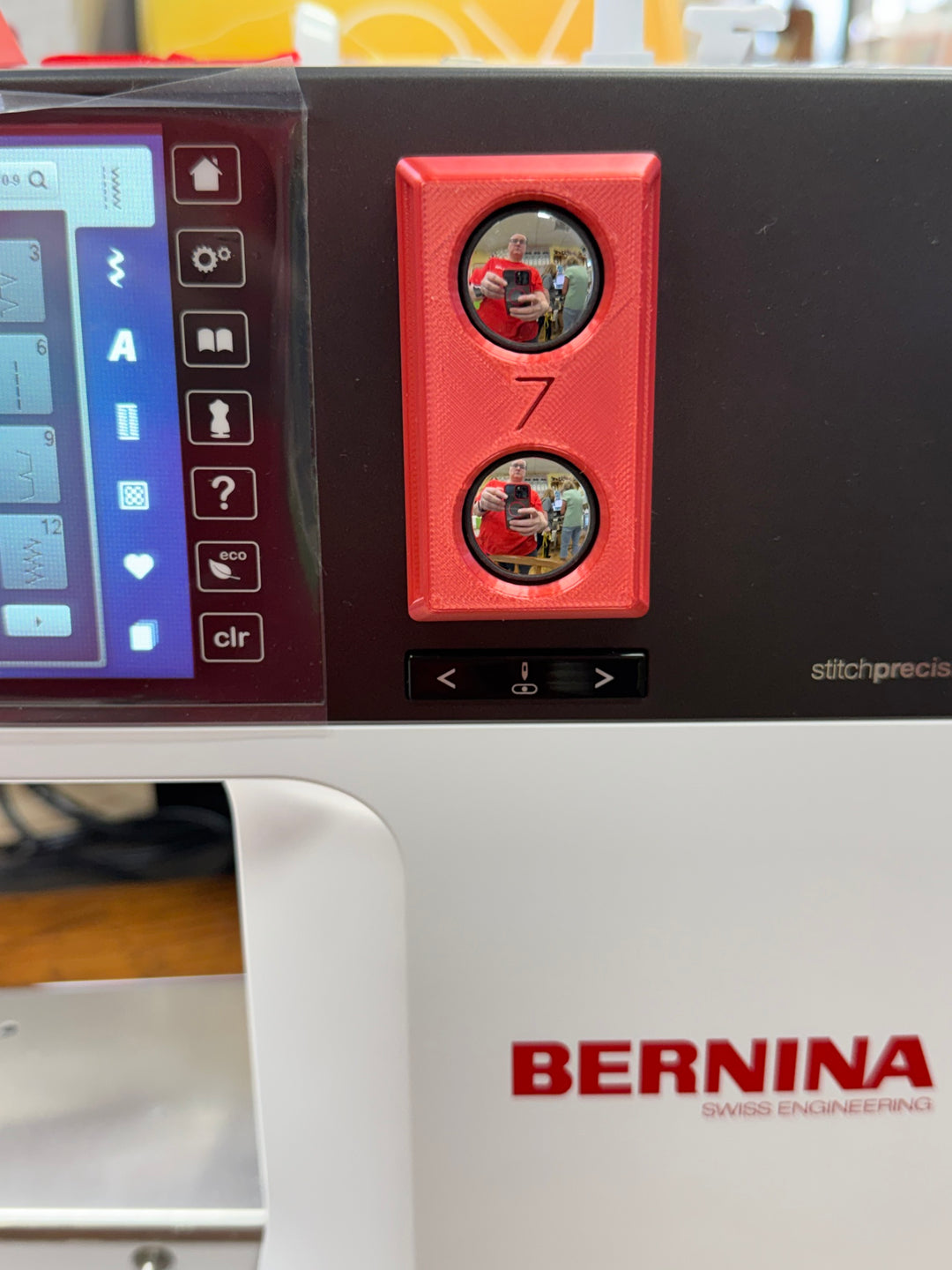 3D - Knob Bras - 7 Series - BERNINA - SALMON